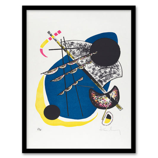 Wassily Kandinsky Framed Wall Art Small Worlds II Abstract Painting Home Décor
