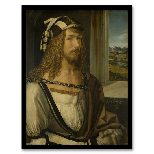 Albrecht Durer Self Portrait at the Age of Twenty Six Framed Wall Art Print