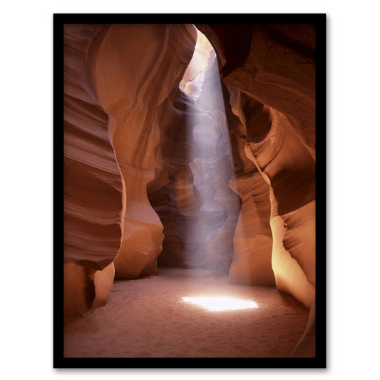 Carol M Highsmith Light Shaft Arizona Slot Canyon Framed Wall Art Print