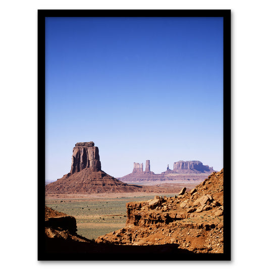 Carol M Highsmith Monument Valley Landscape Photograph Framed Wall Art Print
