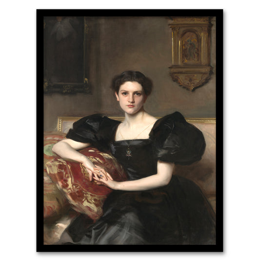 John Singer Sargent Framed Wall Art Elizabeth Winthrop Chanler Portrait
