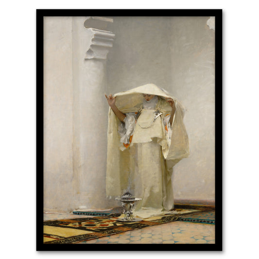 John Singer Sargent Framed Wall Art Print Smoke of Ambergris Home Décor