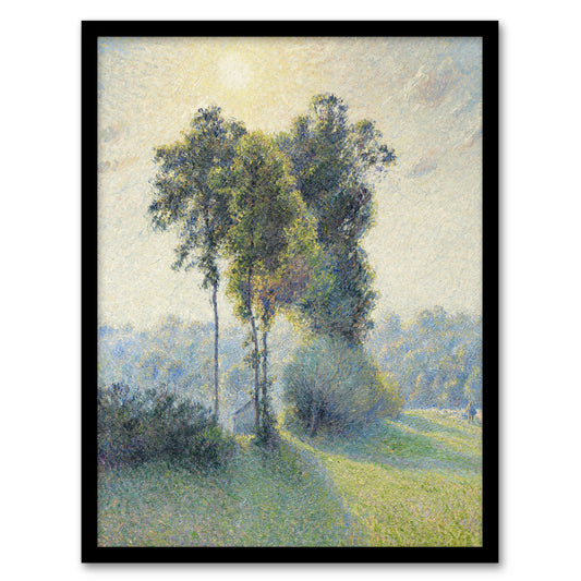 Sunset Landscape at Saint Charles Pissarro Framed Wall Art Print
