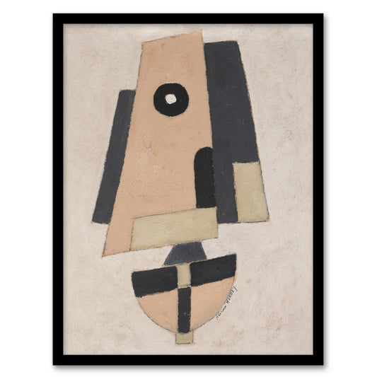 Movement Bermuda Abstract Painting Hartley Framed Wall Art Print