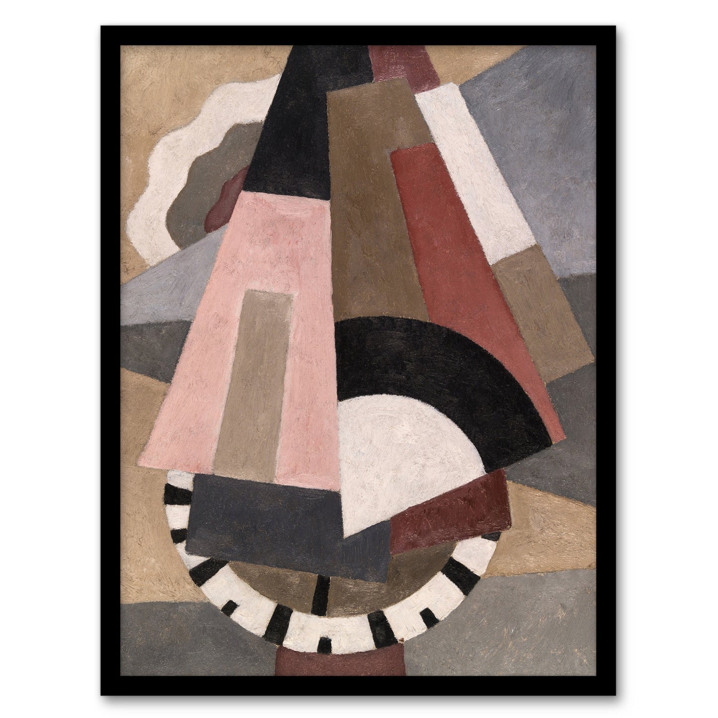 Provincetown Abstract Painting Hartley Framed Wall Art Print