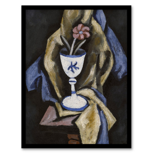 Still Life No 15 Flower in Goblet Hartley Framed Wall Art Print