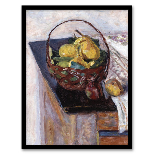 Still Life The Basket of Fruit Bonnard Framed Wall Art Print