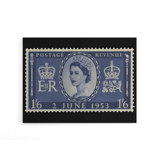Queen Elizabeth II Of England Canvas Wall Art Print