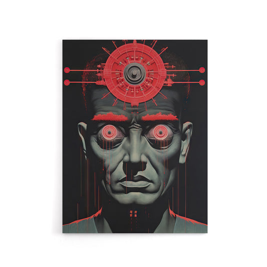 Big Brother Is Watching You George Orwell Canvas Wall Art Print