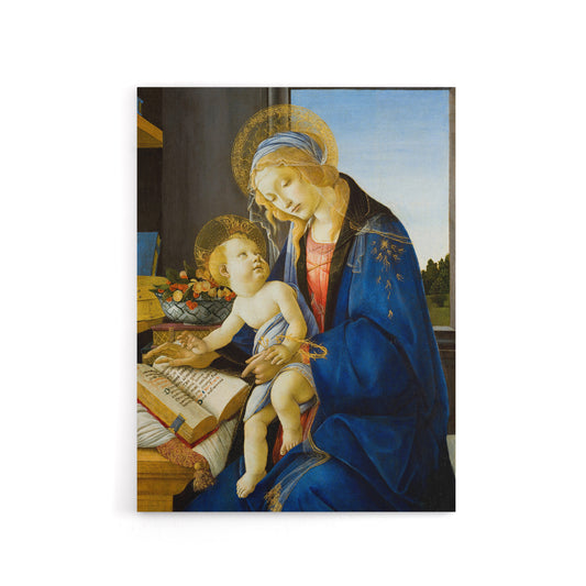 Botticelli The Virgin And Child Canvas Wall Art Print