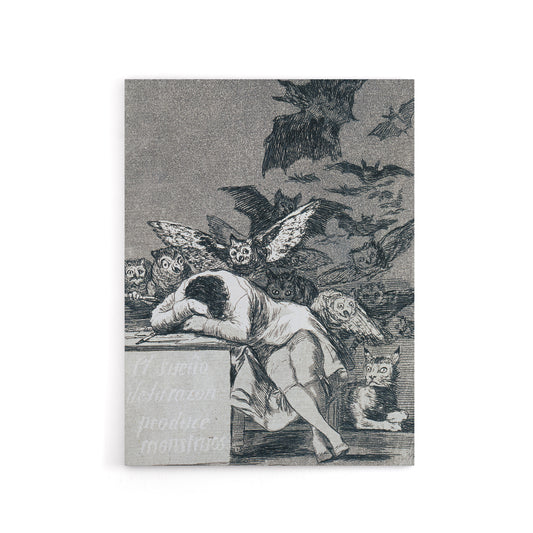 Francisco Goya The Dream Of Reason Canvas Wall Art Print