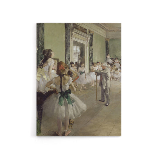 Edgar Degas The Ballet Class Canvas Wall Art Print