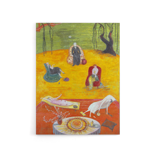 Florine Stettheimer Heat Canvas Wall Art Print