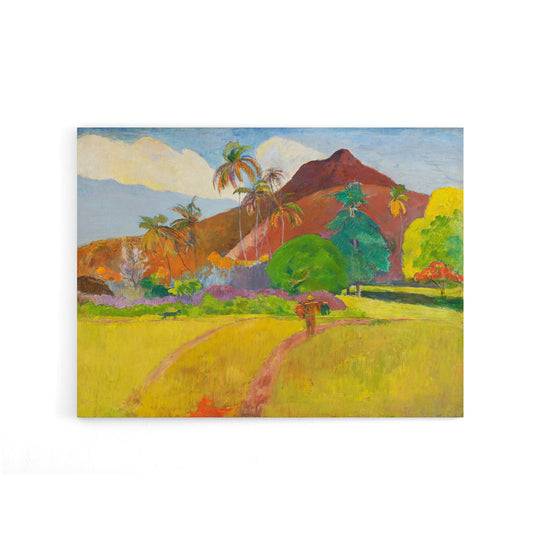 Paul Gauguin Tahitian Landscape Canvas Wall Art Print