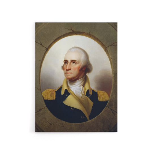 Rembrandt Peale George Washington Canvas Wall Art Print