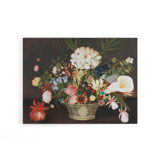 Rubens Peale From Nature In The Garden Canvas Wall Art Print