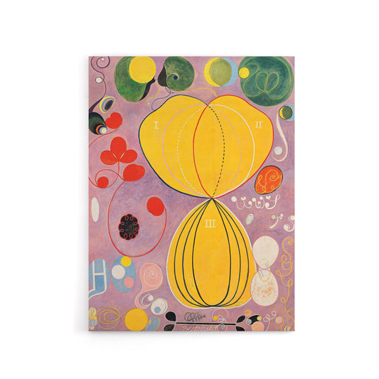 Hilma Af Klint Group Iv No 7 Adulthood Canvas Wall Art Print
