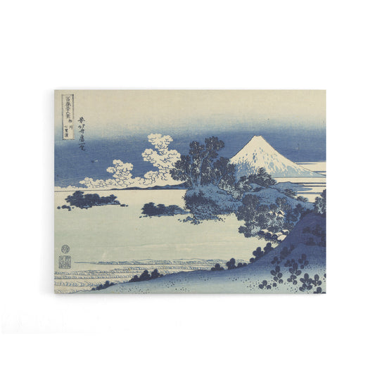 Hokusai Beach Of Shichirigahama Canvas Japanese Wall Art