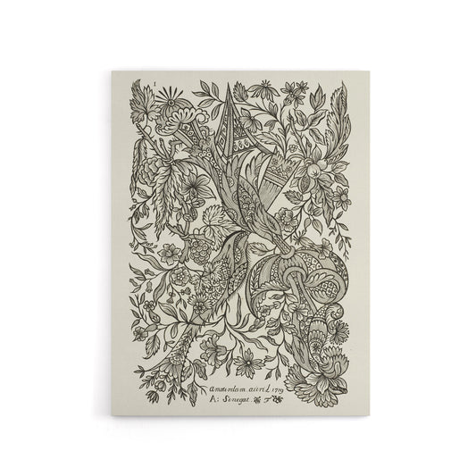 Alexander Senegat Design For Textiles Canvas Wall Art Print