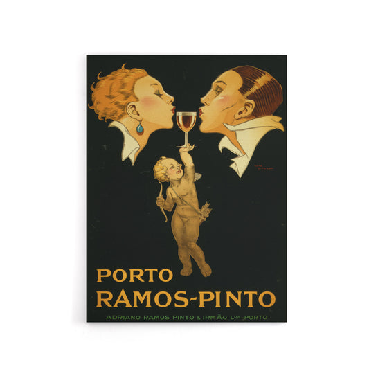 Vincent Deco Ad Ramos Pinto Port Canvas Wall Art Print