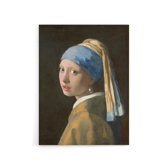 Johannes Vermeer Girl With A Pearl Earring Canvas Wall Art Print
