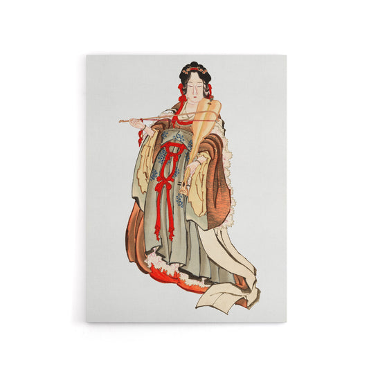 Benten Goddess Of Love Canvas Wall Art Print Katsushika Hokusai