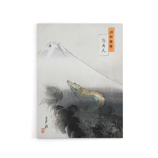 Ryu Shoten Ascending Dragon Canvas Wall Art Print Ogata Gekko