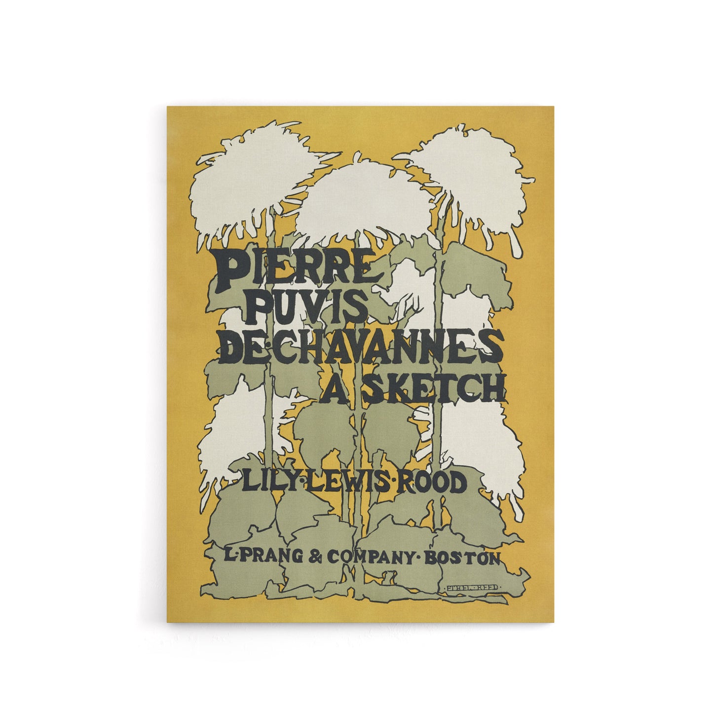 Pierre Puvis De Chavannes A Sketch Canvas Wall Art Print Reed