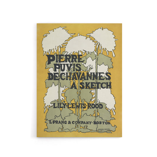 Pierre Puvis De Chavannes A Sketch Canvas Wall Art Print Reed