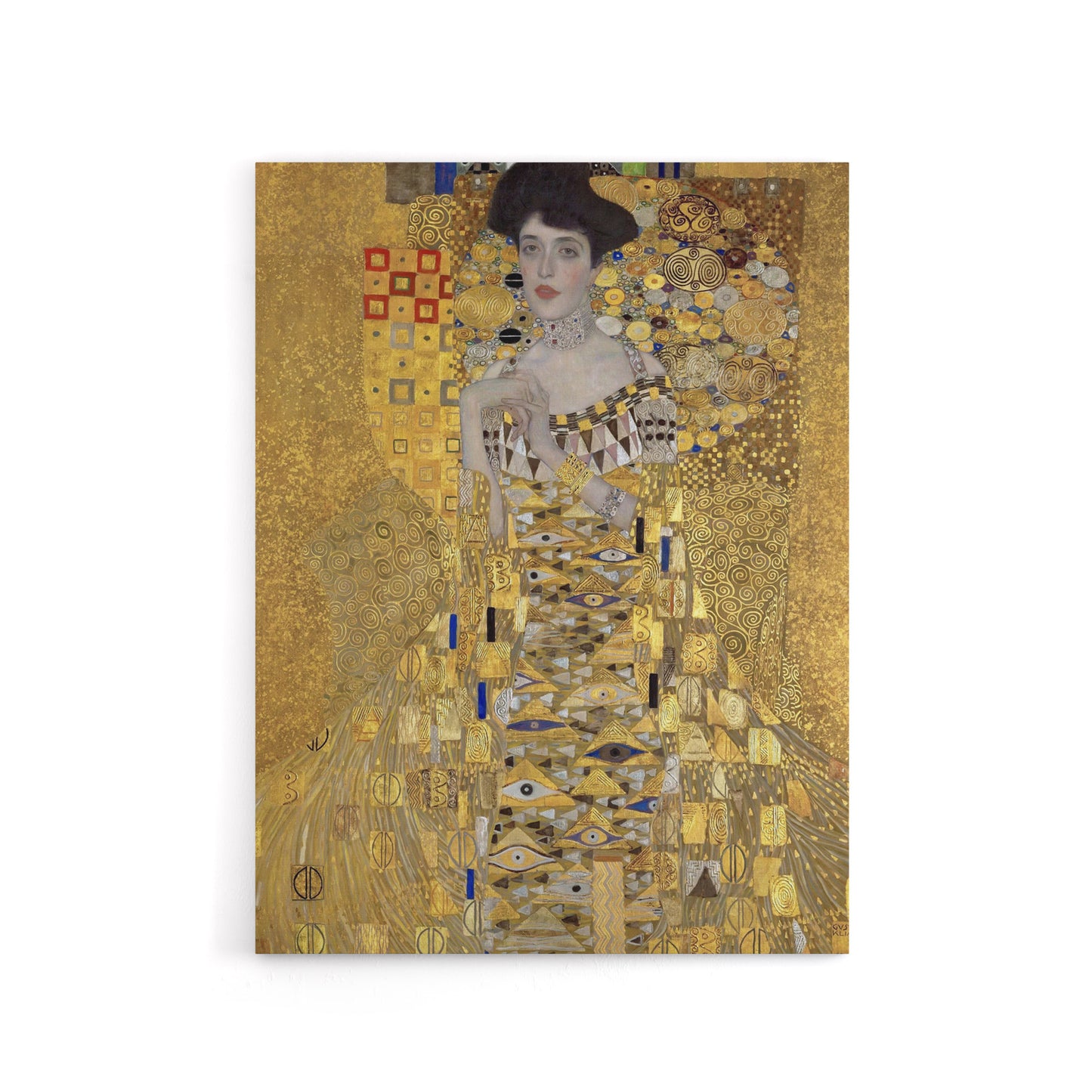 Portrait of Adele Bloch Bauer I Canvas Wall Art Print Klimt