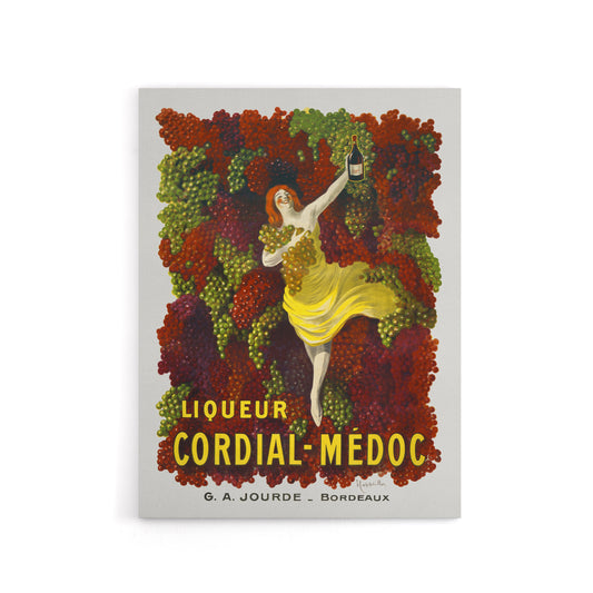 Liqueur Cordial Medoc Vintage Ad Canvas Wall Art Print Cappiello