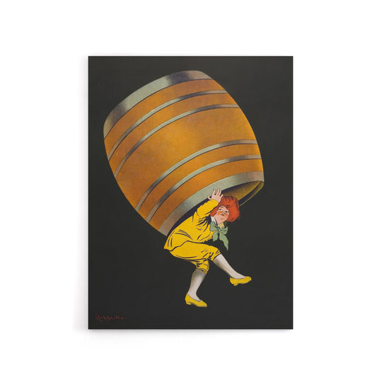 Cognac Pellisson Vintage Advert Canvas Wall Art Print Cappiello