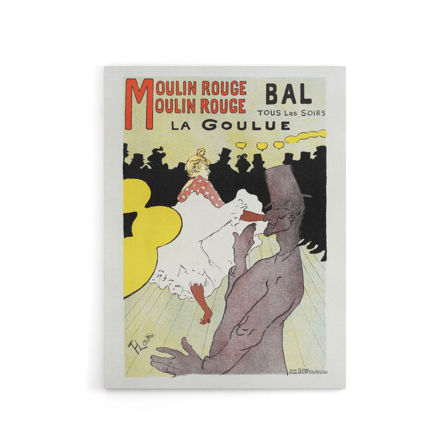 Moulin Rouge La Goulue Canvas Wall Art Print Toulouse Lautrec