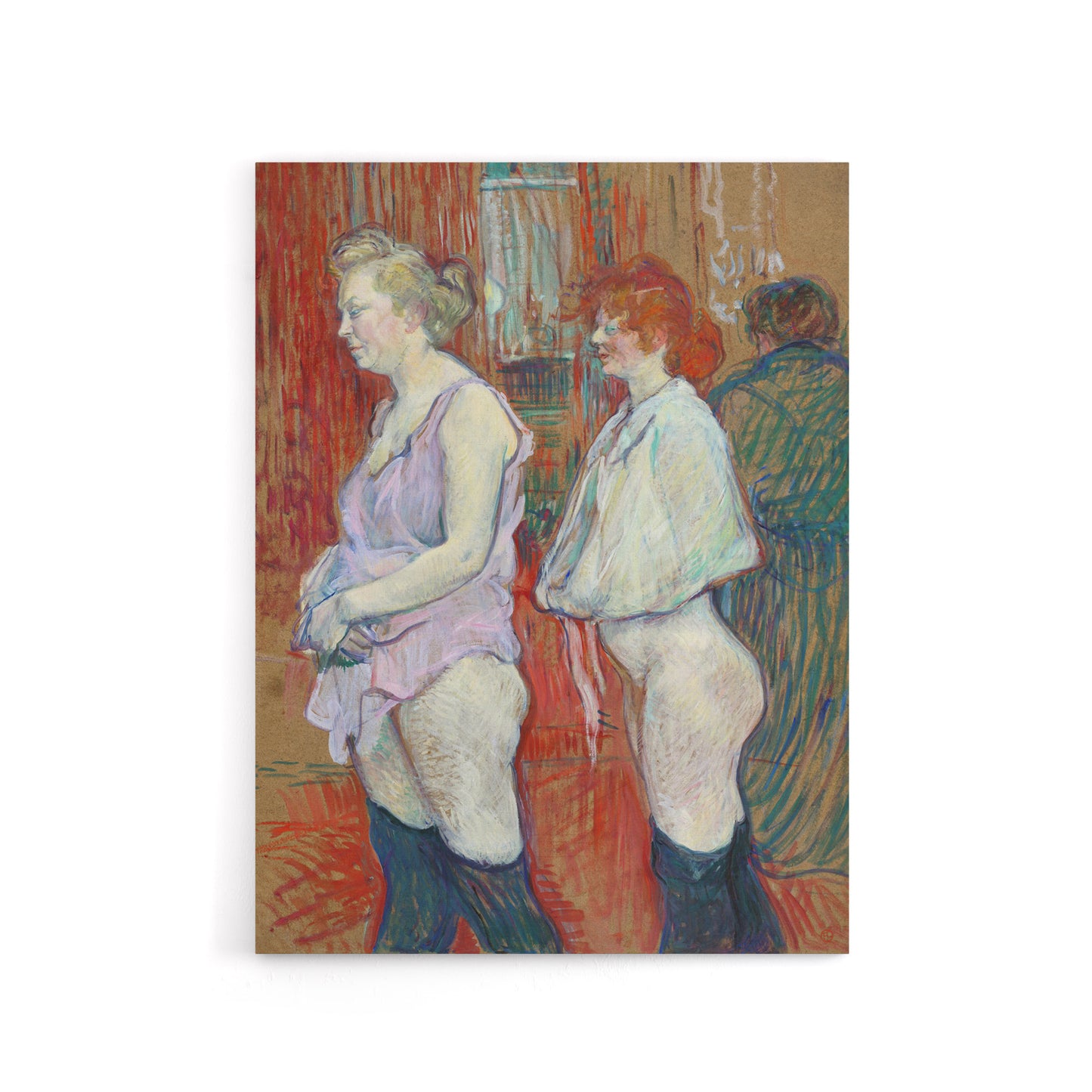 The Medical Inspection Canvas Wall Art Print Toulouse Lautrec