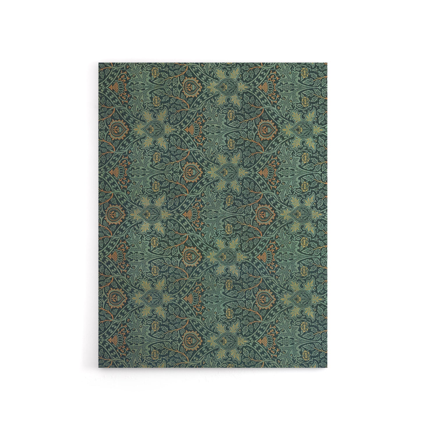 Ispahan Pattern Arabesque Textile Canvas Wall Art Print Morris