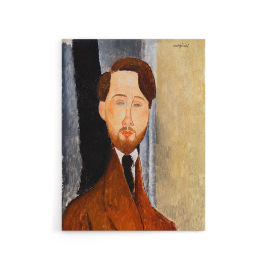 Leopold Zborowski Portrait Modigliani Vintage Canvas Wall Art