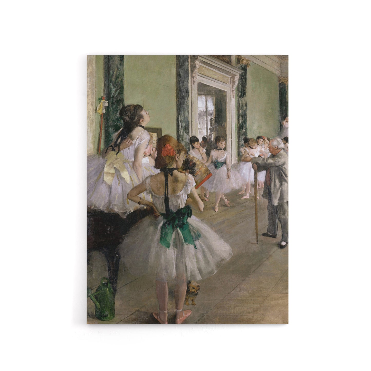 The Ballet Class Dance Studio Degas Vintage Canvas Wall Art
