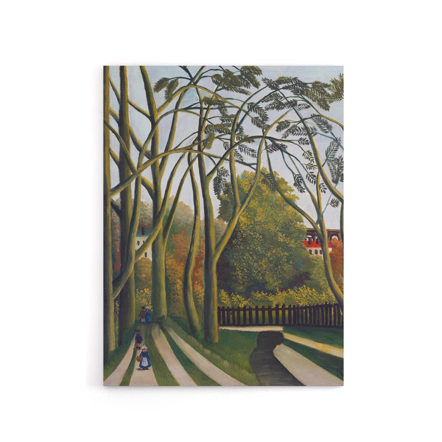 The Banks of the Bievre Rousseau Vintage Canvas Wall Art