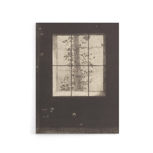 Le Jour Day Window View Redon Vintage Canvas Wall Art