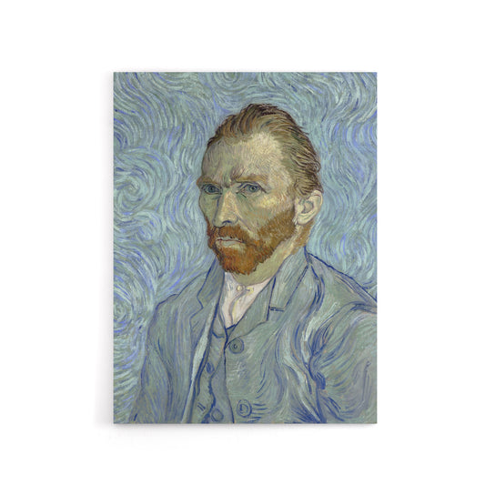 Artist 1889 Self Portrait Van Gogh Vintage Canvas Wall Art