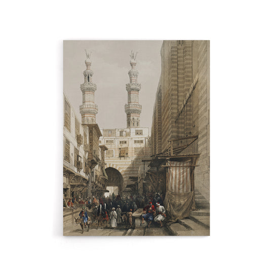 Metwally Minarets and Grand Entrance Roberts Canvas Wall Art