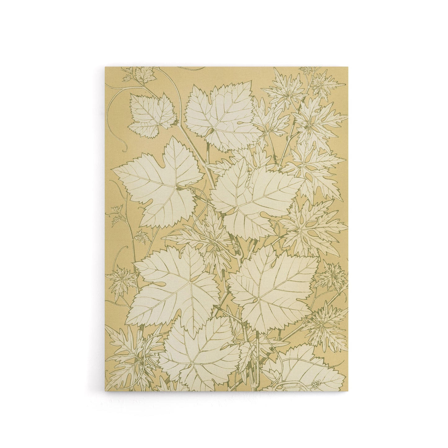 Leaves From Nature No 2 Botanical Jones Vintage Canvas Wall Art