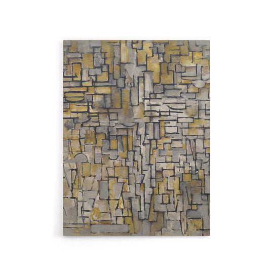 Tableau No 2 Composition No VII Mondrian Canvas Wall Art Print