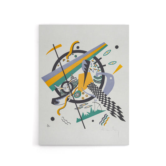 Small Worlds IV Abstract Painting Kandinsky Canvas Wall Art Print