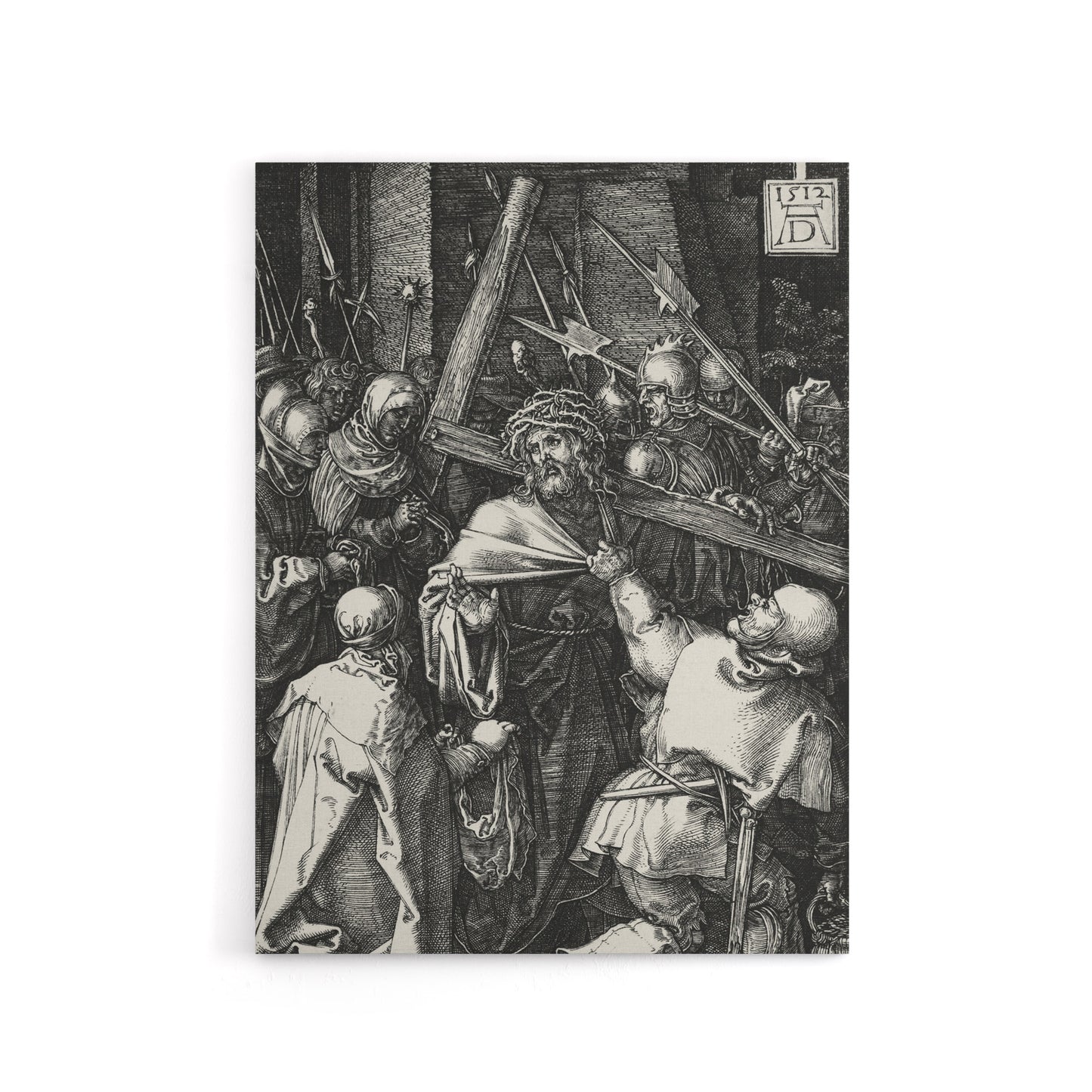 Bearing of the Cross Albrecht Durer Canvas Wall Art Print
