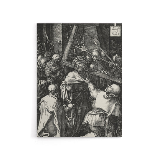 Bearing of the Cross Albrecht Durer Canvas Wall Art Print