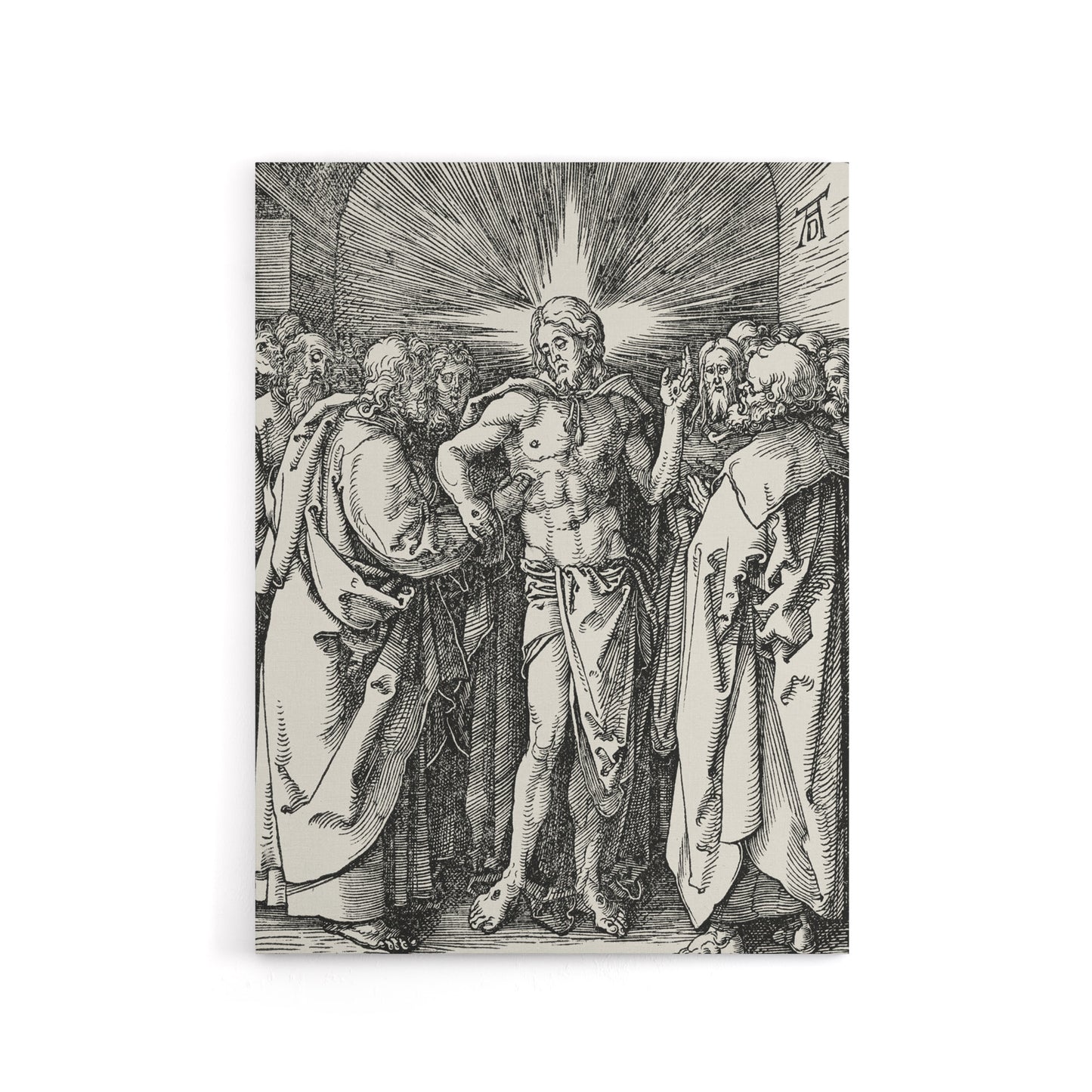 Doubting Thomas Bible Scene Albrecht Durer Canvas Wall Art Print