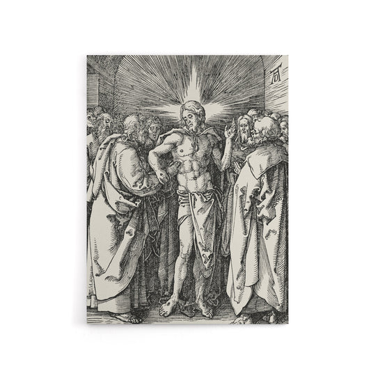 Doubting Thomas Bible Scene Albrecht Durer Canvas Wall Art Print