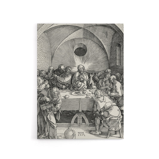 Great Passion The Last Supper Albrecht Durer Canvas Wall Art Print