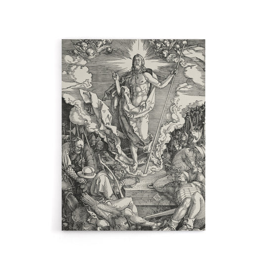 Great Passion The Resurrection Durer Canvas Wall Art Print